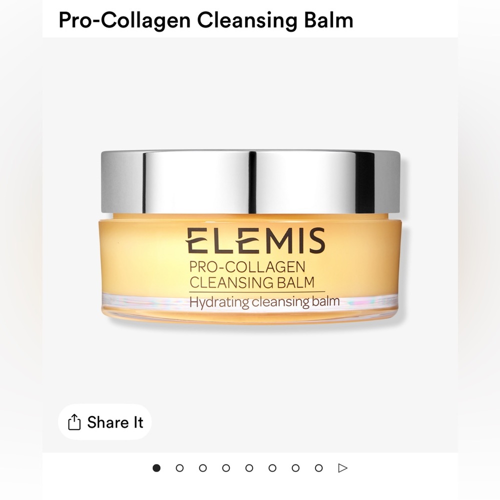 ELEMIS Pro-Collagen Cleansing Balm - Yellow and Silver